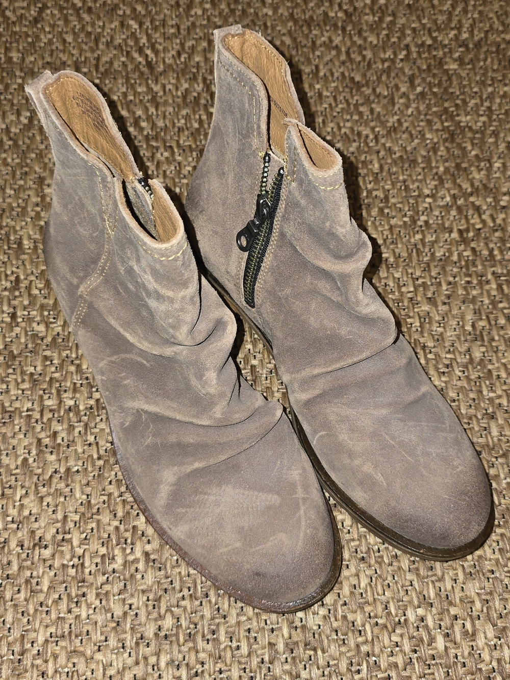 Sofft Beckie II Suede Side-Zip Ankle Boots